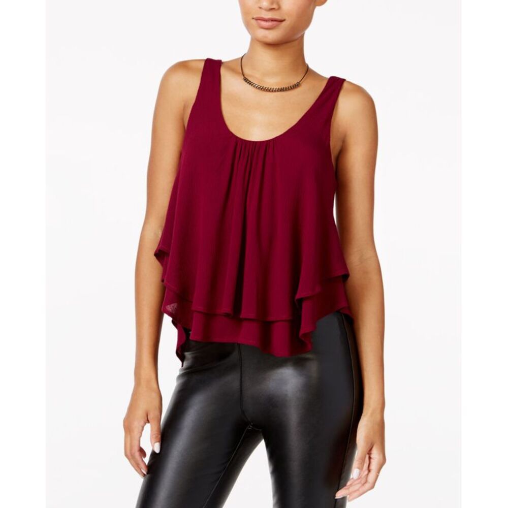 Chelsea Sky Tiered Gauze Tank Top